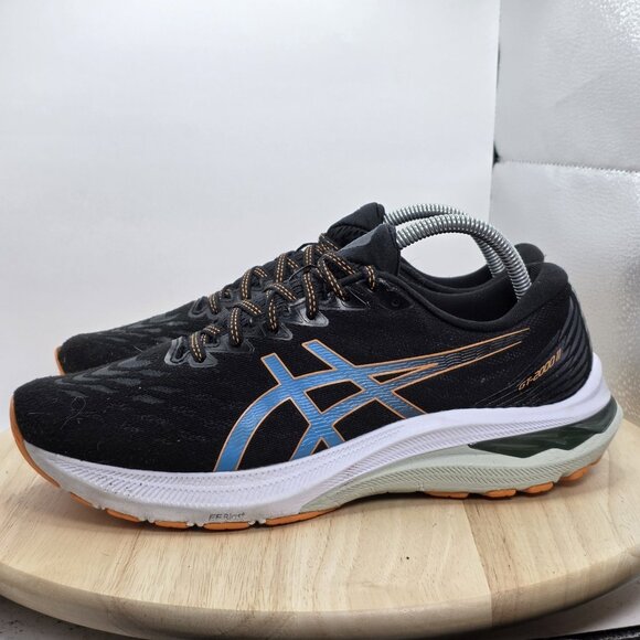 Mens Size 9 - ASICS GT 2000 11 WIDE Black Running Athletic Sneakers Trainers - Picture 1 of 10